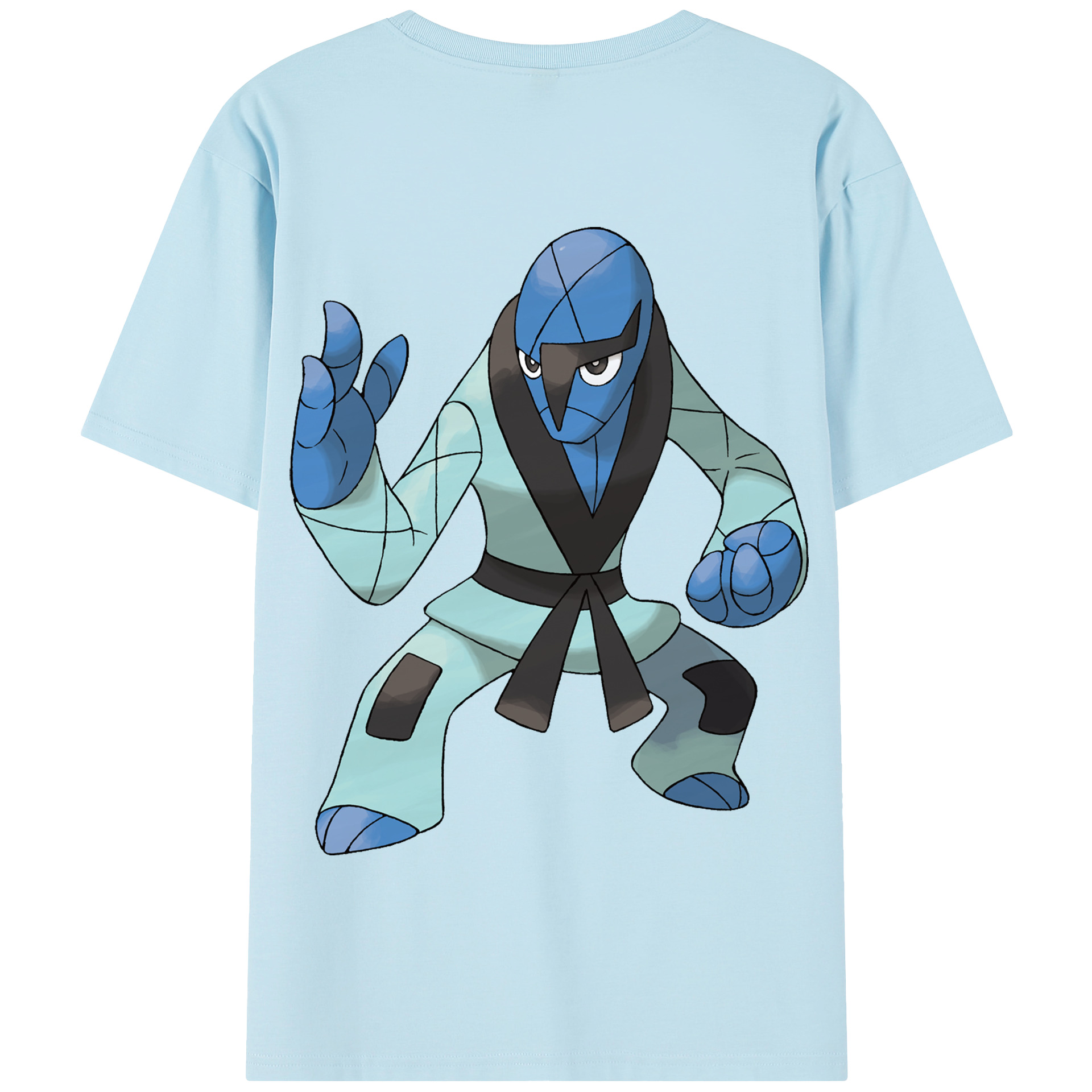 （画像用） ポケットモンスター Pokémon 綿100％半袖Tシャツ（背面プリント）